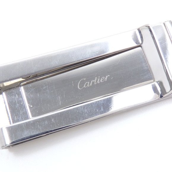 Cartier Santos de Money Clip Men's Silver Gold SS GP Bill Scissors - Picture 3 of 5